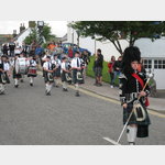Drums and Pipes in Ullapool