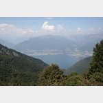 Aussicht auf den Lago Maggiore