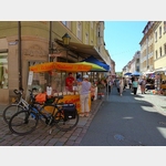 4 - Salamieinkauf in der Altstadt von Pirna