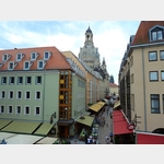 17 - Dresden, Blick von der Brhlschen Terrasse zur Frauenkirche