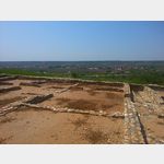 27 - Blick auf den Grundriss des antiken Olinthos